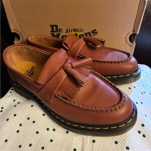 Dr. Martens Brown Tassel Loafers